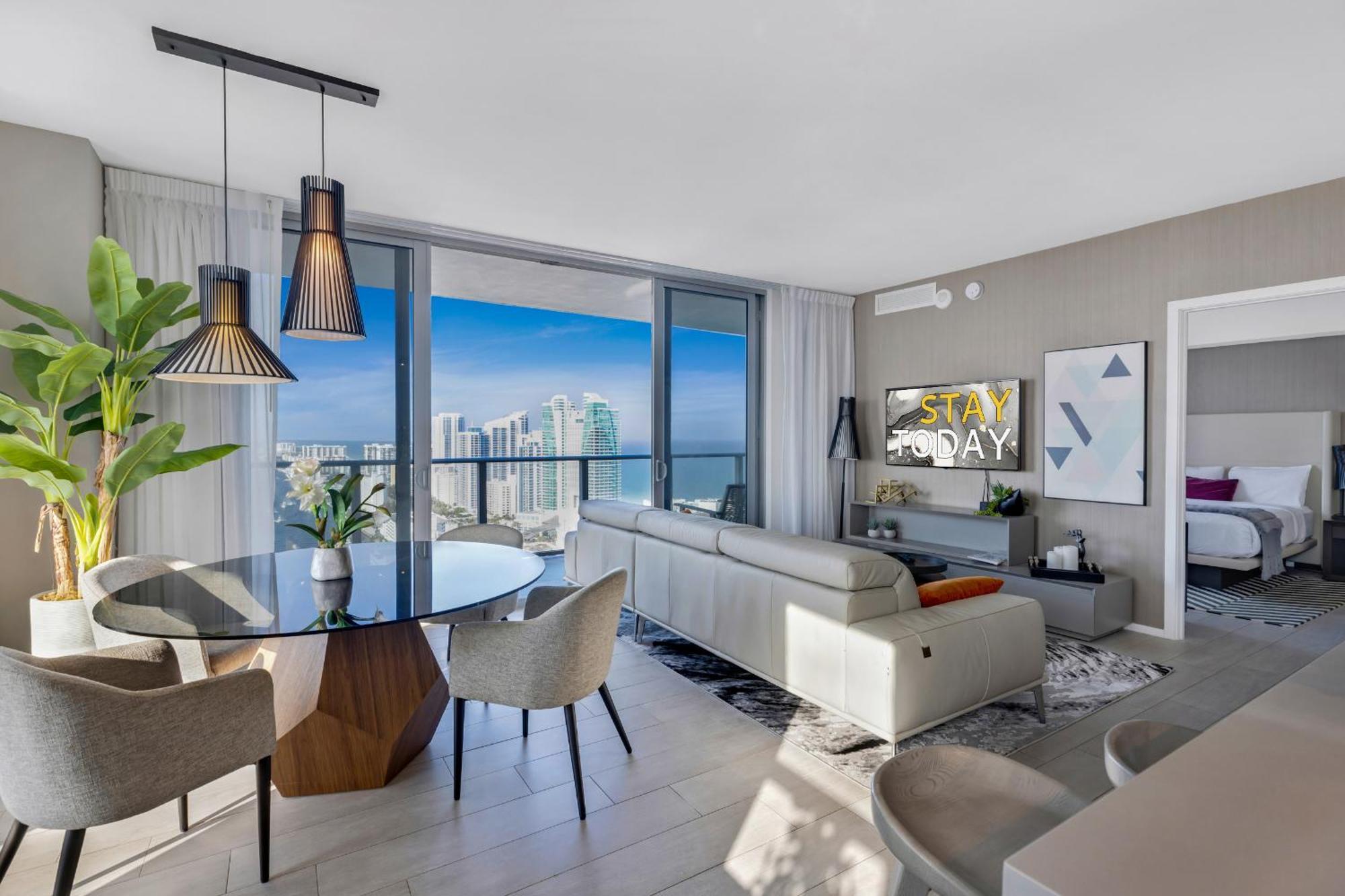 Hyde Beach House - Luxury 2-Bedroom - Gorgeous View - Resort Amenities - Rooftop Pool - Hot Tub - Tennis Court - Minutes To The Ocean Холивуд Екстериор снимка
